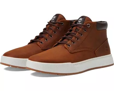 Кроссовки Timberland Maple Grove Leather Chukka, цвет Medium Brown Full Grain