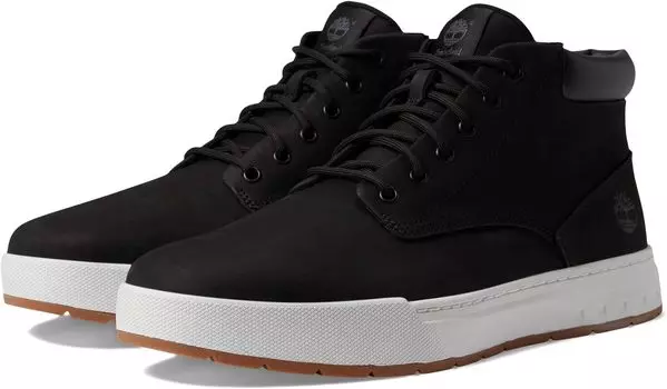 Кроссовки Timberland Maple Grove Leather Chukka, цвет Black Nubuck