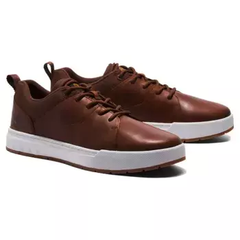 Кроссовки Timberland Maple Grove Leather Oxford trainers, коричневый