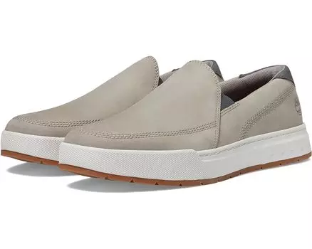 Кроссовки Timberland Maple Grove Leather Slip-On, цвет Medium Grey Nubuck