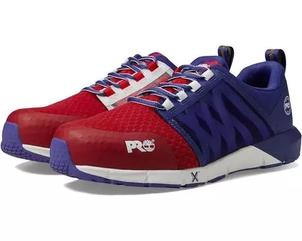 Кроссовки Timberland PRO Radius Composite Safety Toe, цвет Red/Blue
