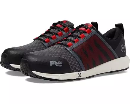 Кроссовки Timberland PRO Radius Composite Safety Toe, цвет Grey/Red