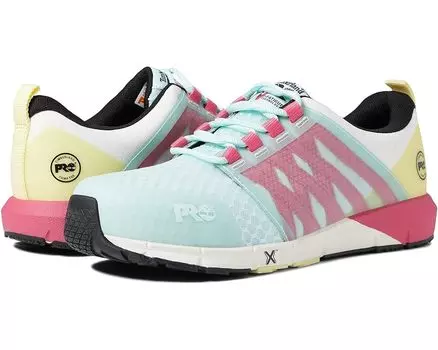 Кроссовки Timberland PRO Radius Composite Safety Toe, цвет Sea/Pink/Yellow 1