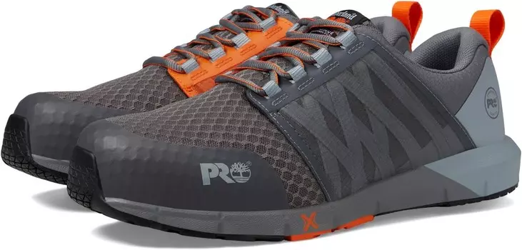 Кроссовки Timberland PRO Radius Composite Safety Toe, цвет Grey/Orange