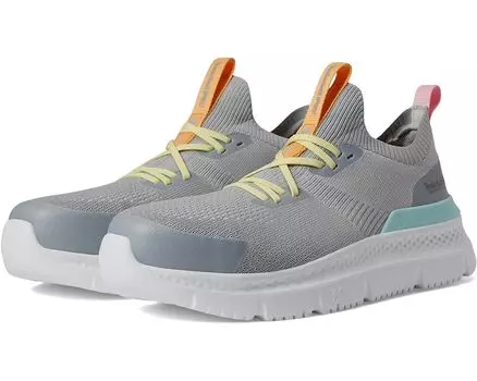 Кроссовки Timberland PRO Setra Knit Composite Safety Toe, цвет Grey/Aqua