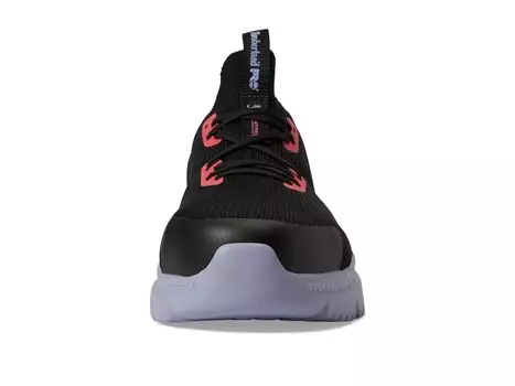 Кроссовки Timberland PRO Setra Knit Composite Safety Toe, черный/розовый