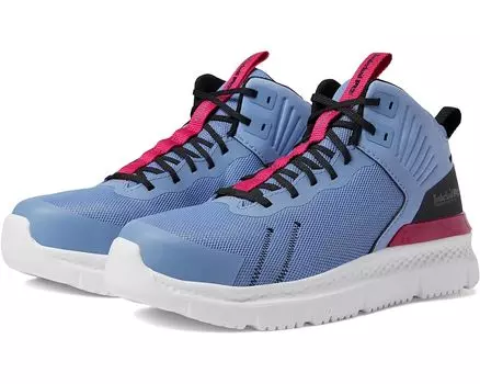 Кроссовки Timberland PRO Setra Mid Composite Safety Toe, цвет Periwinkle/Pink