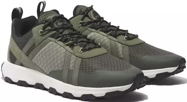 Кроссовки Timberland "Winsor Trail LOW LACE UP SNEAKER", цвет Dk Green Mes