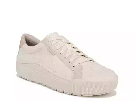 Кроссовки Time Off Platform - женские Dr. Scholl'S, Cream Floral Embroidery Fabric