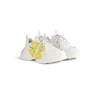 Кроссовки типа Triple S Tape BALENCIAGA, желтый/белый