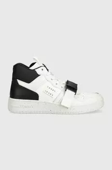 Кроссовки TJM BASKET LEATHER BUCKLE MID Tommy Jeans, белый