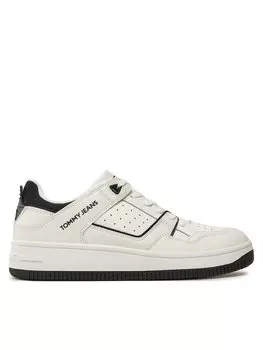 Кроссовки Tjm Basket Retro Cupsole Wl EM0EM01464 Tommy Jeans, белый