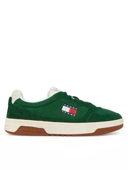 Кроссовки Tjm Cupsole Suede Em0Em01568 Tommy Jeans, зеленый