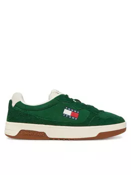 Кроссовки Tjm Cupsole Suede EM0EM01568 Tommy Jeans, зеленый