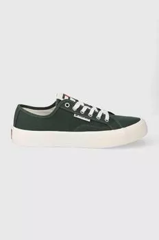 Кроссовки TJM LACE UP CANVAS COLOR Tommy Jeans, зеленый