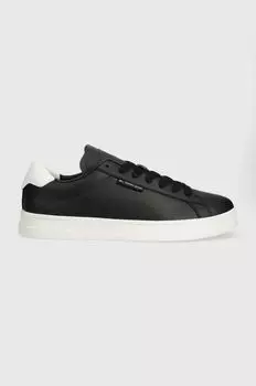 Кроссовки TJM LEATHER LOW CUPSOLE Tommy Jeans, черный