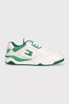 Кроссовки TJM LEATHER OUTSOLE COLOR Tommy Jeans, белый