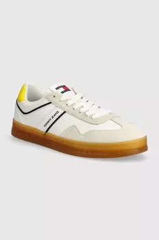 Кроссовки TJM LEATHER RETRO CUPSOLE Tommy Jeans, белый