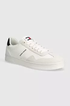 Кроссовки TJM LEATHER RETRO CUPSOLE Tommy Jeans, белый