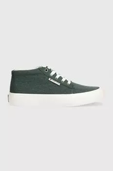 Кроссовки TJM MID CUT CANVAS COLOR Tommy Jeans, зеленый