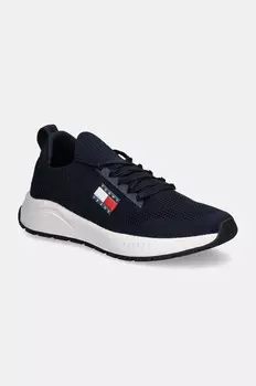 Кроссовки TJM RUNNER ТРИКОТАЖНЫЕ Tommy Jeans, темно-синий