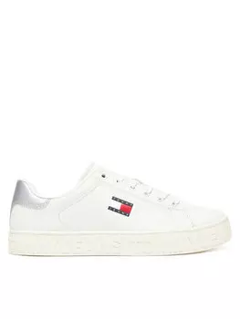 Кроссовки Tjw Logo Outsole Sneaker Ess EN0EN02703 Tommy Jeans, экрю