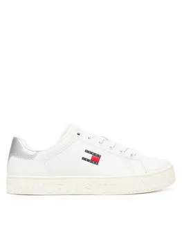 Кроссовки Tjw Logo Outsole Sneaker Ess EN0EN02703 Tommy Jeans, экрю