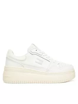 Кроссовки Tjw Retro Basket Flatform EN0EN02840 Tommy Jeans, экрю