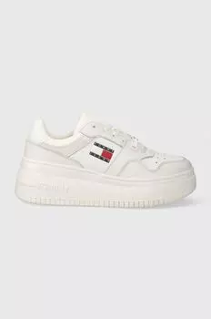 Кроссовки TJW RETRO BASKET FLATFORM Tommy Jeans, белый