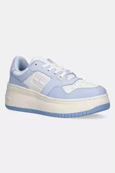 Кроссовки TJW Retro Basket Flatplatform Ess Tommy Jeans, синий