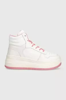 Кроссовки TJW RETRO BASKET MC LACE UP Tommy Jeans, белый