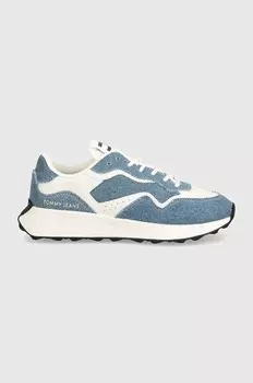 Кроссовки TJW RETRO RUNNER DENIM Tommy Jeans, синий