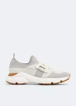 Кроссовки TOD'S Kate slip-on sneakers, серый