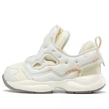 Кроссовки toddler/baby fury inf non-slip breathable casual beige Reebok, белый