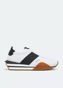 Кроссовки TOM FORD James sneakers, белый