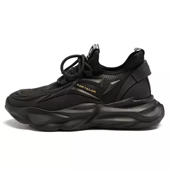 Кроссовки TOM TAILOR Lifestyle Shoes Men Low-top Black, черный