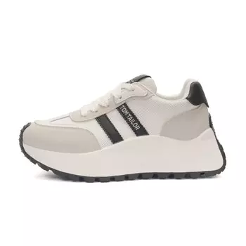 Кроссовки TOM TAILOR Lifestyle Shoes Women's Low-top, серебряный