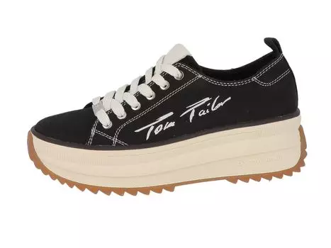 Кроссовки Tom Tailor low, черный