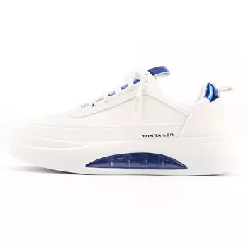 Кроссовки TOM TAILOR Skateboarding Shoes Men Low-top, белый/синий