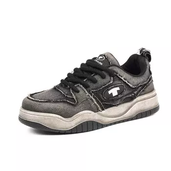 Кроссовки TOM TAILOR Skateboarding Shoes Men Low-top, черный