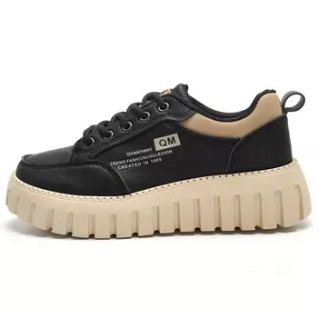 Кроссовки TOM TAILOR Skateboarding Shoes Women's Low-top, черный