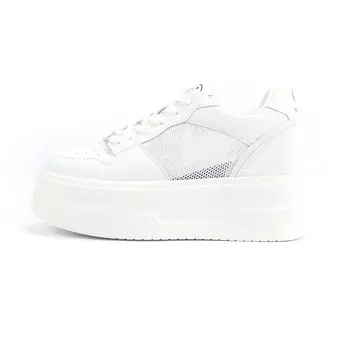 Кроссовки TOM TAILOR Skateboarding Shoes Women's Low-top White, цвет White mesh