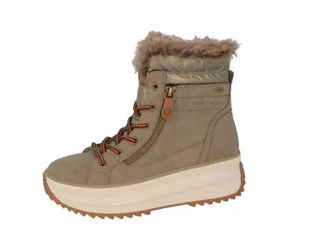 Кроссовки Tom Tailor Stiefel mit Warmfutter, коричневый