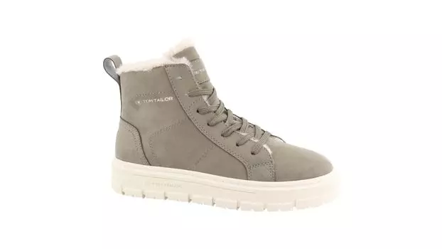 Кроссовки Tom Tailor Stiefel mit Warmfutter, зеленый