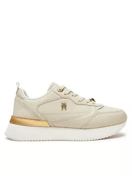 Кроссовки Tommy Hilfiger, бежевый