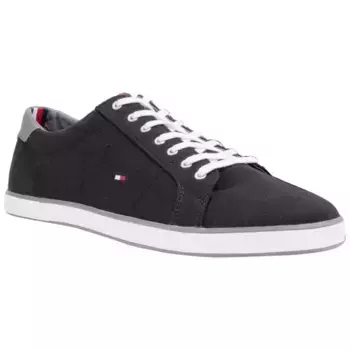Кроссовки Tommy Hilfiger Canvas Lace Up trainers, черный