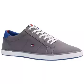 Кроссовки Tommy Hilfiger Canvas Lace Up trainers, серый
