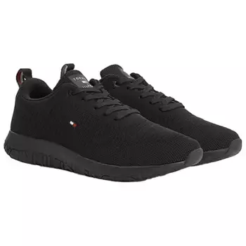 Кроссовки Tommy Hilfiger Corporate Rib trainers, черный