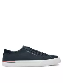 Кроссовки Tommy Hilfiger de tenis Core Corporate Vulc Canvas FM0FM05398, темно-синий