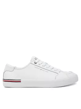 Кроссовки Tommy Hilfiger de tenis Core Corporate Vulc Leather FM0FM05399, белый
